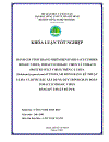 Đánh giá tình trạng nhiễm bệnh virus trên cà chua ở tỉnh lâm đồng bằng kỹ thuật elisa và bước đầu xây dựng quy trình chẩn đoán tobacco mosaic virus