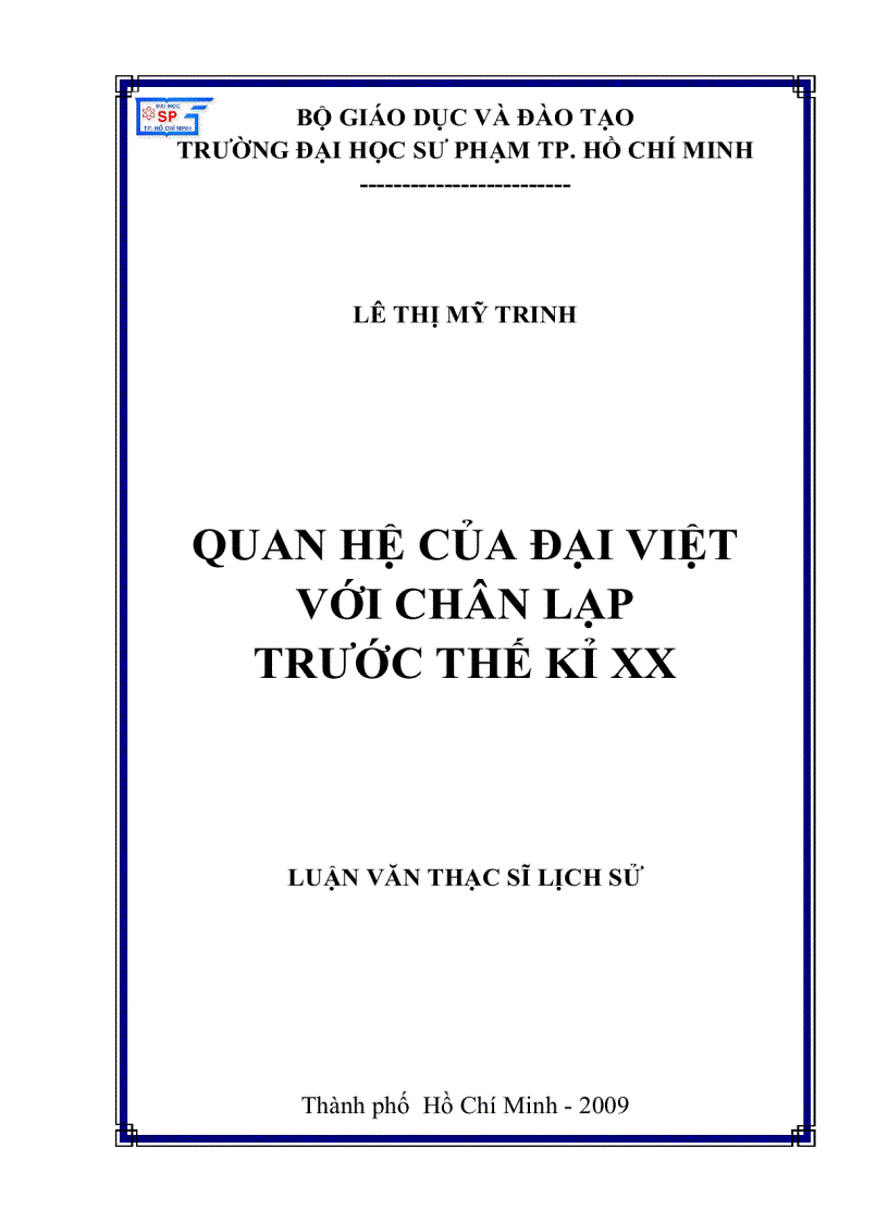 Quan hệ của Đại Việt với chân lạp trước thế kỉ XX