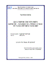 Qúa trình chuyển biến kinh tế xã hội của tỉnh Cà Mau từ năm 1997 đến năm 2007