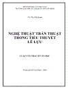 Nghệ thuật trần thuật trong tiểu thuyết Lê Lựu