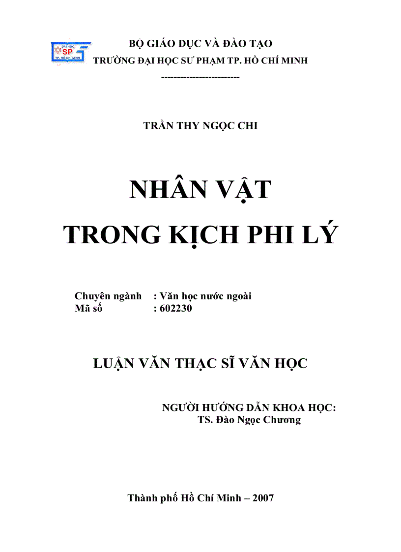 Nhân vật trong kịch phi lý