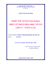 Thiết kế sách giáo khoa điện tử phần hóa học vô cơ lớp 11 nâng cao