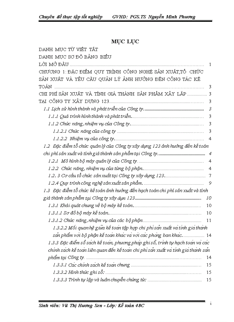 Hoa n thiê n kế toán chi phi sa n xuâ t va ti nh gia tha nh sa n phâ m ta i Công ty xây dư ng 123