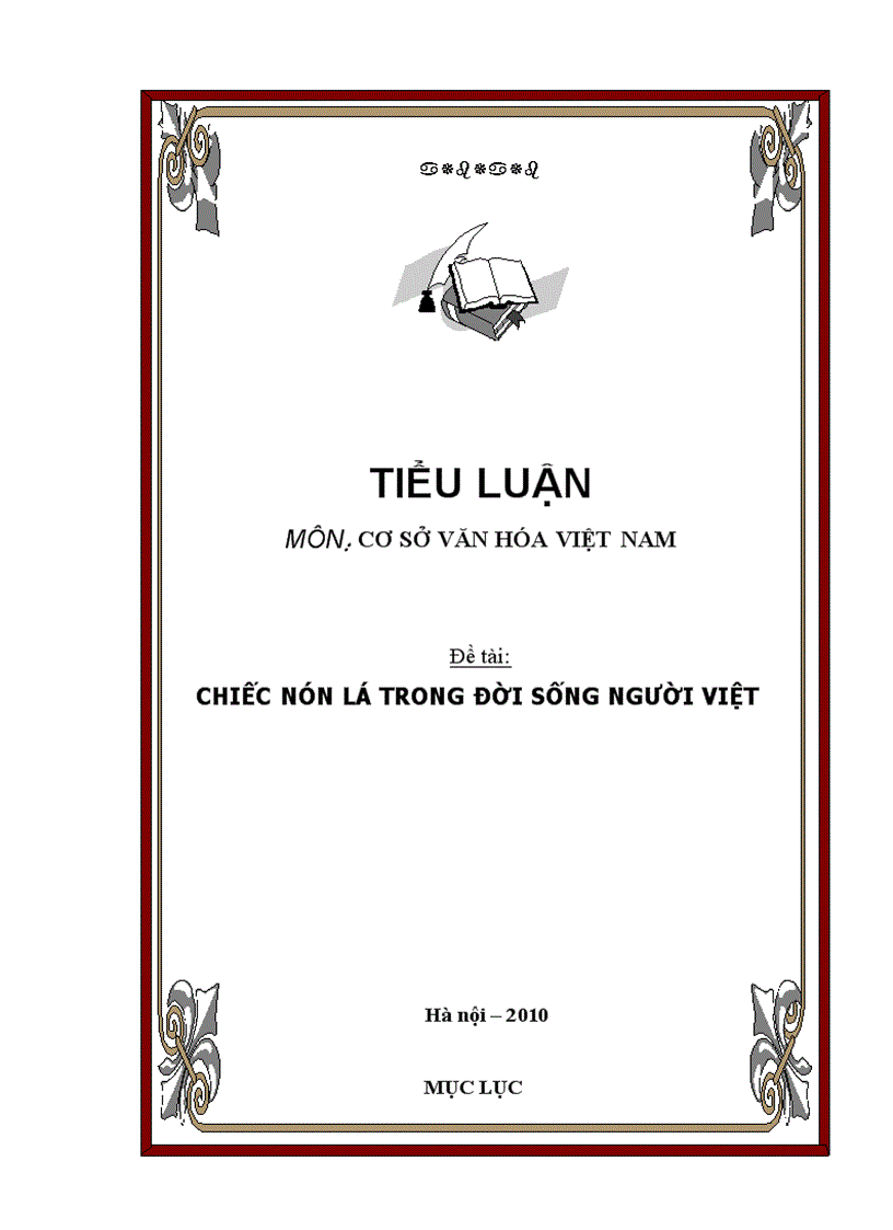 Chiếc nón lá trong đời sống người việt