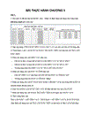 Bài tập excel