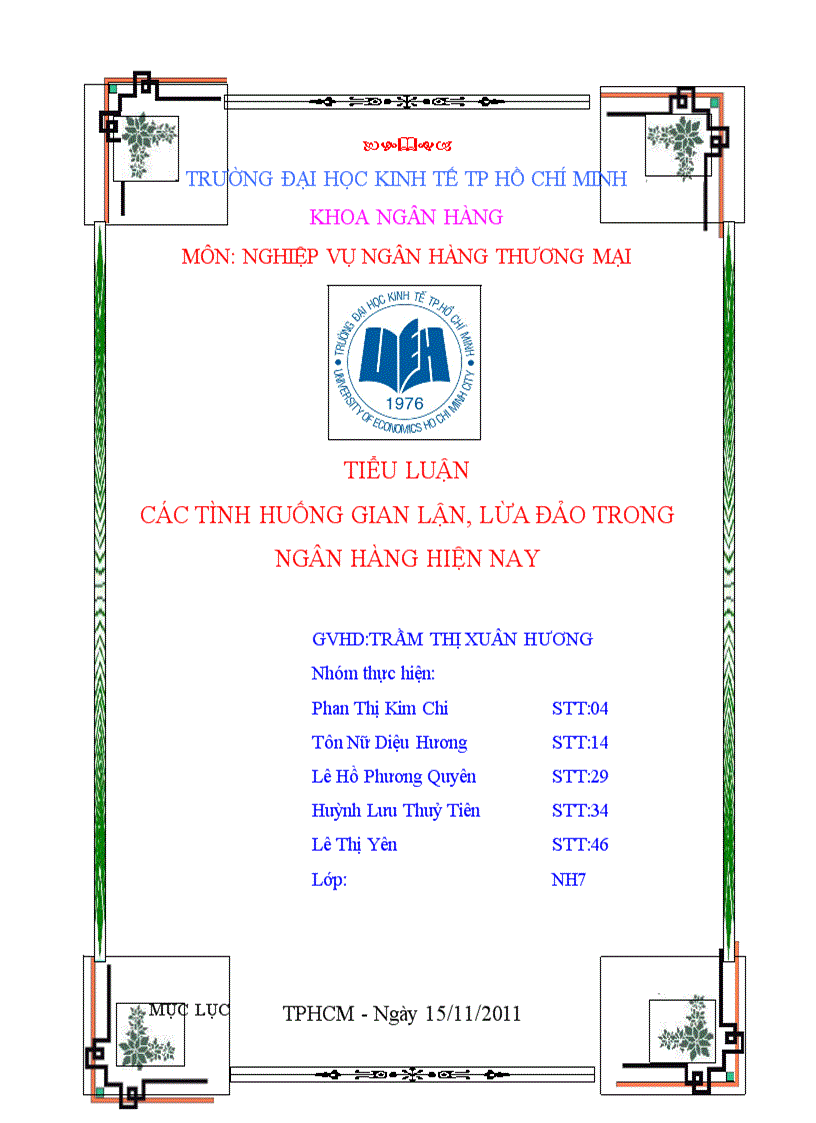 Các tình huống gian lận lừa đảo trong ngân hàng hiện nay