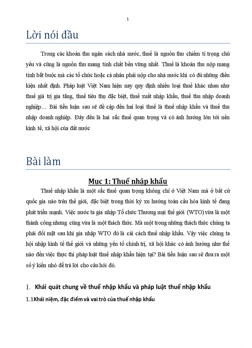 Những yếu tố ảnh hưởng đến việc thực thi pháp luật thuế nhập khẩu và đề xuất ý kiến pháp lý nhằm thực thi tốt pháp luật thuế thu nhập doanh nghiệp