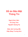 Đồ án Bảo Mật Thông Tin Thuật toán băm và thuật toán MAC Bản dịch full từ Cryptography and Network Security