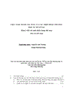 VIỆT NAM THAM GIA WTO VÀ CÁC HIỆP ĐỊNH THƯƠNG MẠI TỰ DO FTA Hàm ý đối với xuất khẩu hàng dệt may