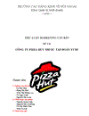 Công ty pizza hut thuộc tập đoàn yum