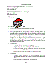 Công ty pizza hut thuộc tập đoàn yum