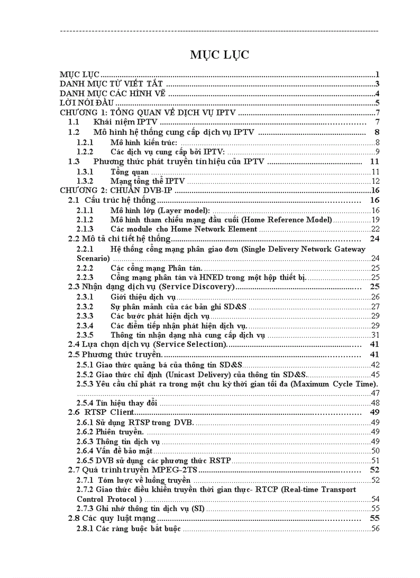 Nghiên cứu về tiêu chuẩn truyền hình theo phương thức IP IPTV và khả năng ứng dụng ở Việt Nam