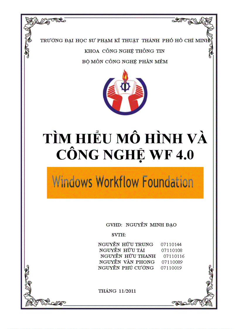 Tìm hiểu mô hình và công nghệ wf 4 0