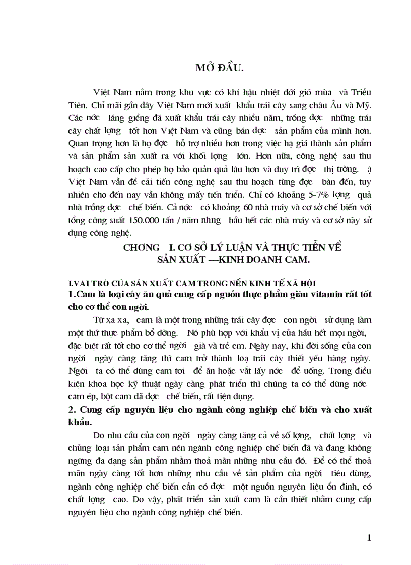 Thực trạng sản xuất cam ở Hà Giang