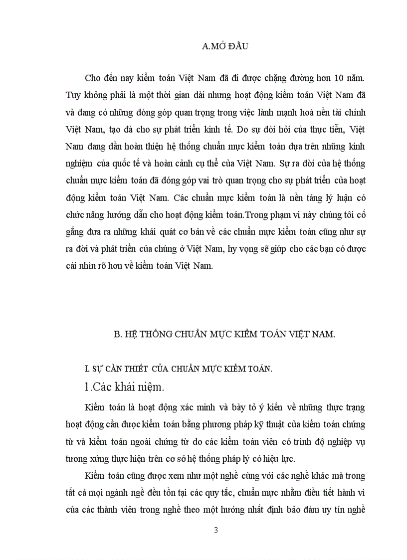 Chế độ kiểm toán Việt Nam