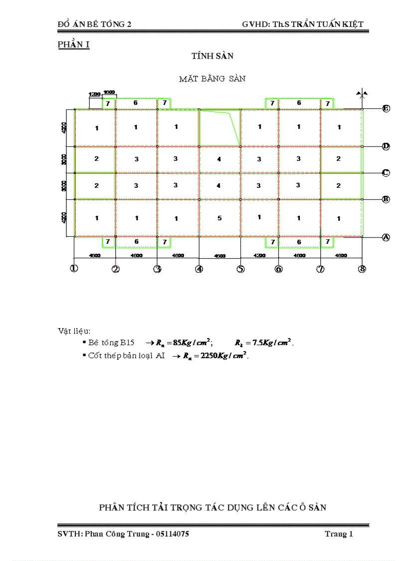 Đồ án bê tông