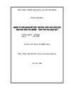 Nhân tố chủ quan với việc giữ gìn phát huy bản sắc văn hóa dân tộc Mường tỉnh Phú Thọ hiện nay