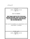 Thực trạng và một số yếu tố liên quan đến bệnh sâu răng viêm lợi của học sinh 6 Và 12 tuổi ở xã nam Hà huyện tiền hảI tỉnh thái bình Năm 2010