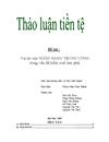 Vai trò của NGÂN HÀNG TRUNG ƯƠNG trong vấn đề kiểm soát lạm phát 1