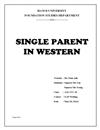 Single parent In Western
