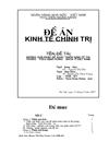 Thực trạng hiện nay về vấn đề phát triển kinh tế thị trường định hướng XHCN ở Việt Nam