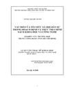 Vai trò của tổ chức xã hội dân sự trong hoạch định và thực thi chính sách khoa học và công nghỆ