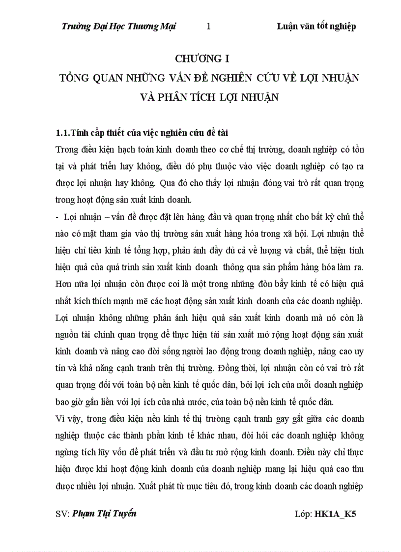 Phân tích lợi nhuận tại công ty CP XD nền móng Jikon