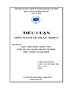 Phát triển kinh tế bền vững trên địa bàn thành phố Hồ Chí Minh Thực trạng và giải pháp