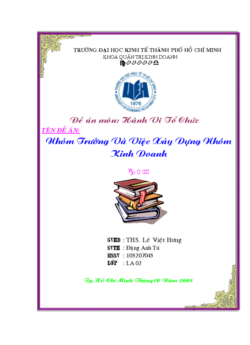 Nhóm trưởng và việc xây dựng nhóm kinh doanh