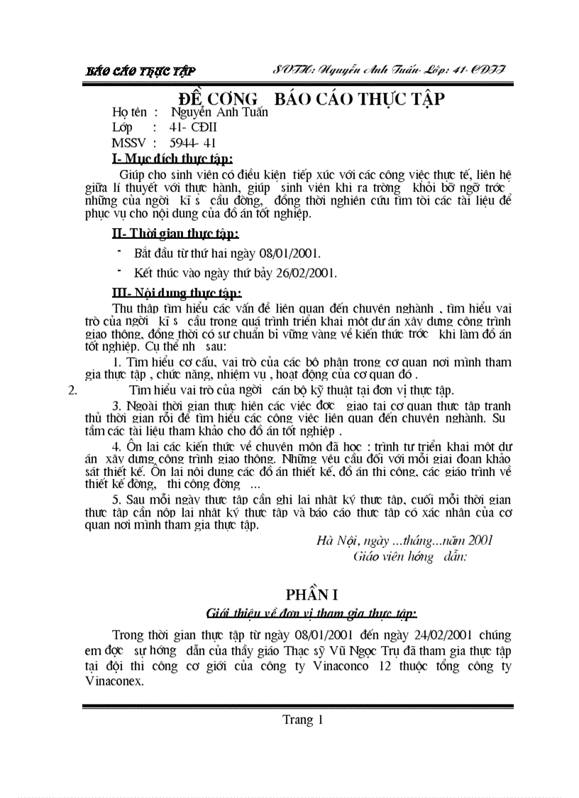 Vai trò người cán bộ kỹ thuật tại đơn vị thi công