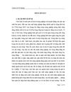 Đánh giá hiệu quả của việc sử dụng nước thải từ sông Tô Lịch trong sản xuất rau tại thôn Bằng B Hoàng Liệt Hoàng Mai