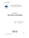 Kế toán của công ty TNHH Duy Sơn