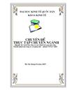 Kế toán tiêu thụ và xác định kết quả tiêu thụ thành phần tại công ty cổ phần dược phẩm VINACARE 1