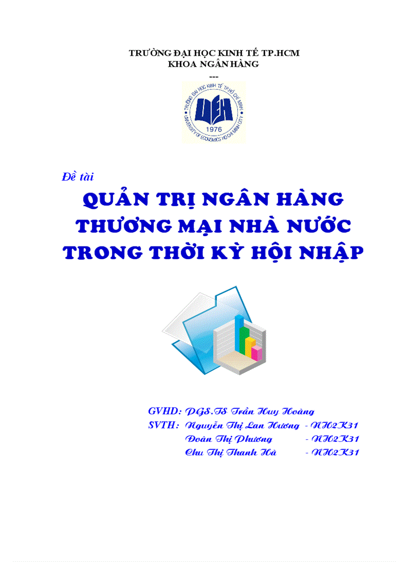 Quản trị ngân hàng thương mại nhà nước trong thời kỳ hội nhập