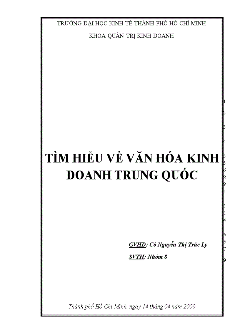 Tìm hiểu về văn hóa kinh doanh Trung Quốc