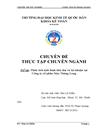 Phân tích tình hình tiêu thụ và lợi nhuận tại Công ty cổ phần May Thăng Long