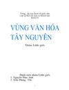 Vùng Văn hóa Tây Nguyên