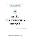 Dự án nhà hàng chay phú quý