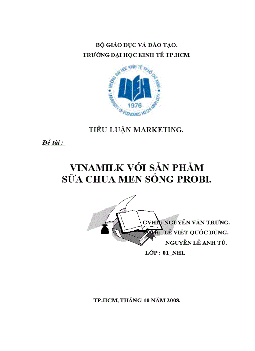 Vinamilk với sản phẩm sữa chua men sống probi