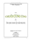 Chuỗi cung ứng và ứng dụng trong tập đoàn Unilver