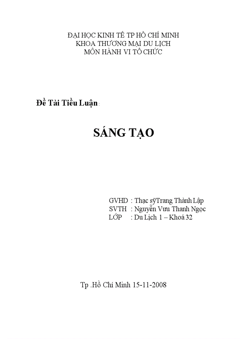 Sáng tạo