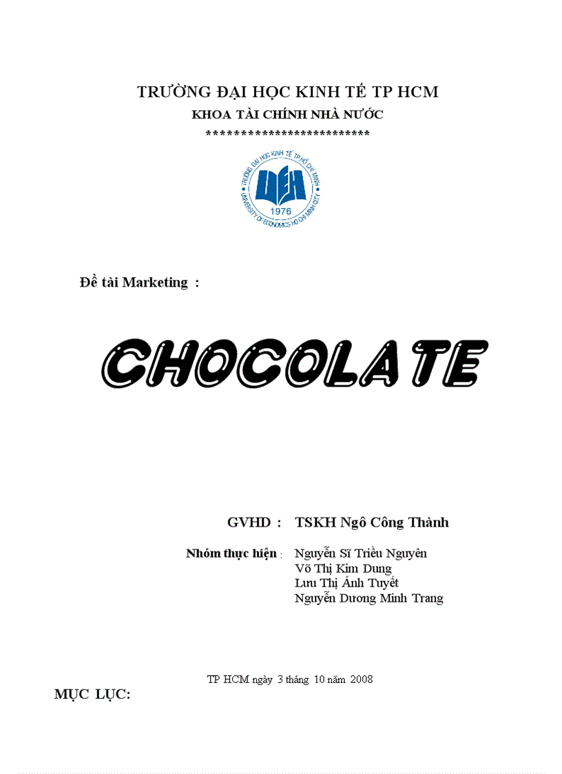 Chocolate
