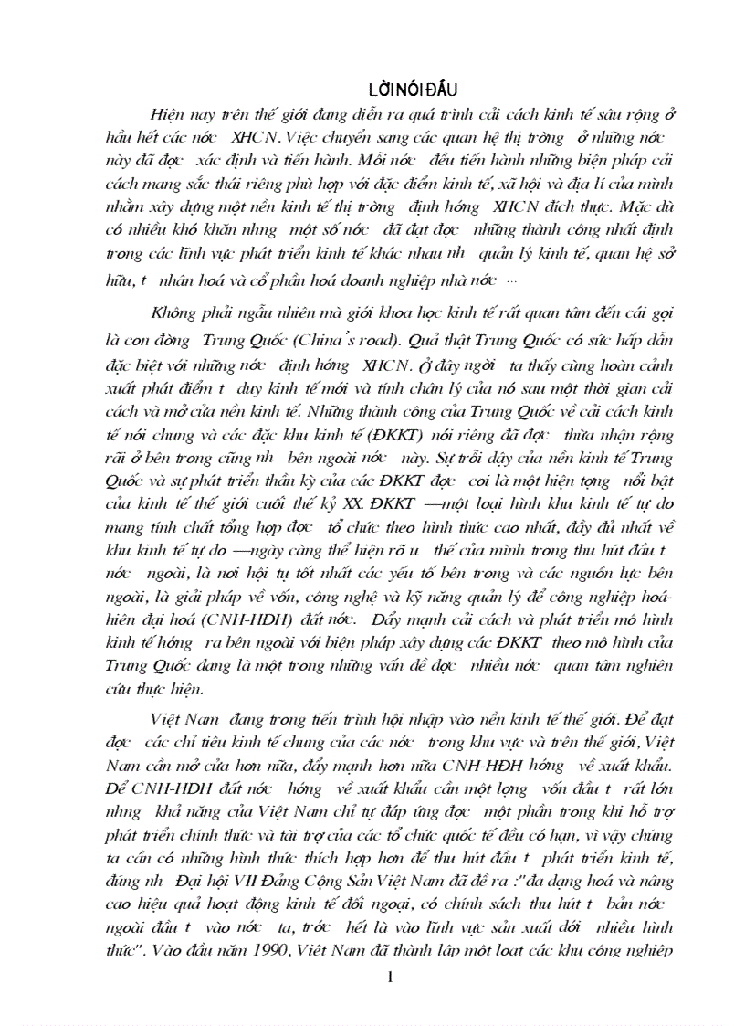 Thành công của Trung Quốc trong thành lập các đặc khu kinh tế và bài học kinh nghiệm đối với Việt Nam 1