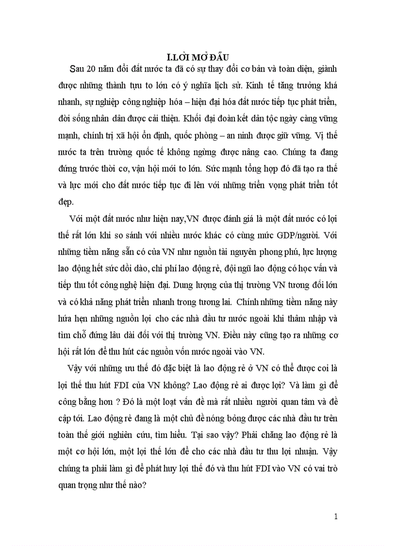 Phương hướng và giải pháp để thu hút FDI 1