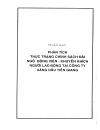 Một số biện pháp nhằm hoàn thiện công tác đãi ngộ động viên khuyến khích người lao động tại công ty xăng dầu Tiền Giang