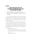 Ứng dụng toán kinh tế vào phân tích hệ thống và xây dựng phần mềm phân công nhân sự tại xí nghiệp thương mại mặt đất Tân Sơn Nhất TIAGS