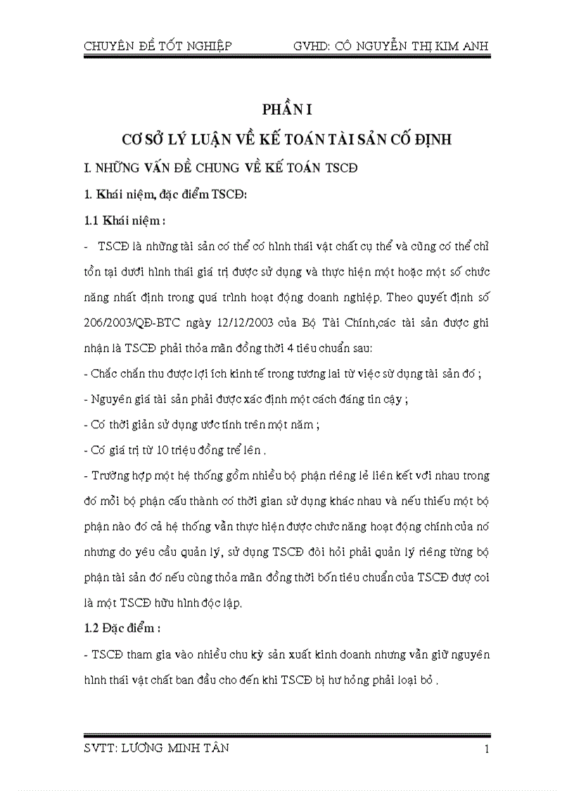 Kế toán tài sản cố định tại công ty cp thương mại
