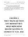 Kế Toán Xác Định Kết Quả Hoạt Động Kinh Doanh Tại Công Ty Cổ Phần Tư Vấn Đầu Tư Xây Dựng Trung Nam