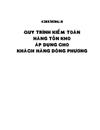 Quy trình kiểm toán hàng tồn kho tại công ty cổ phần kiểm toán và tư vấn tài chính