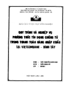 Quy trình và nghiệp vụ phương thức tín dụng chứng từ trong thanh toán hàng nhập khẩu tại Vietcombank Bình Tây